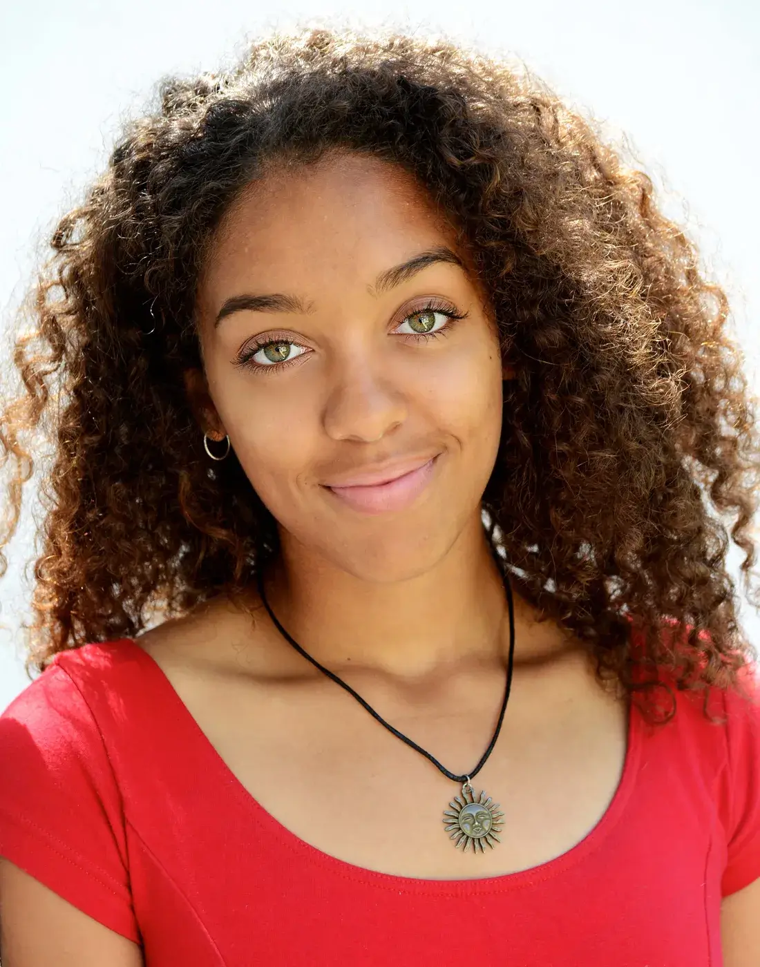 Teen performer headshot